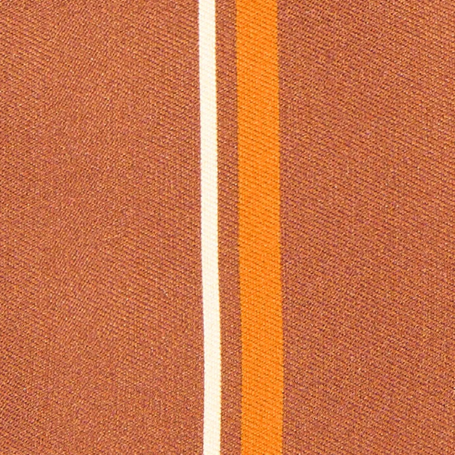 Beige And Brown Silk Twilly