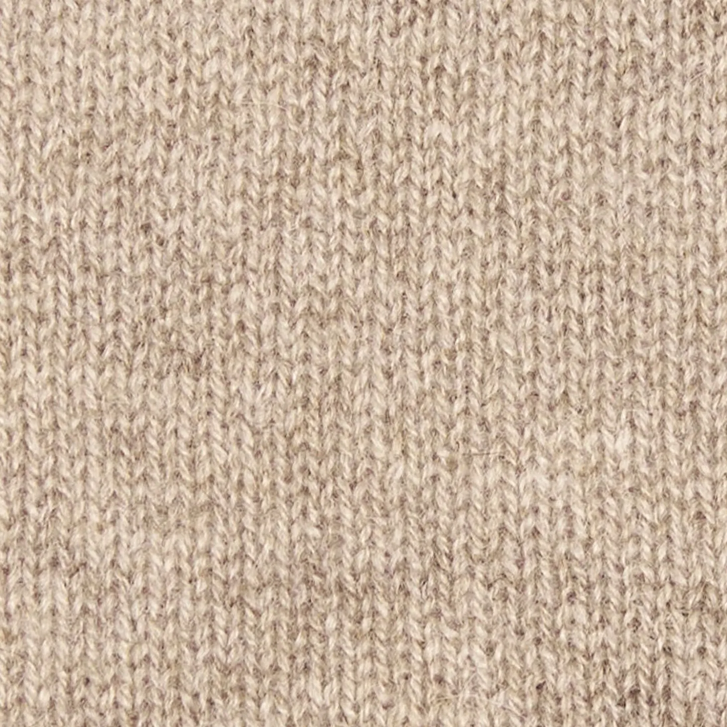 Beige And Camel Two-Tone Solid Cashmere Neck Warmer