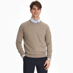 Beige Cashmere Sweatshirt