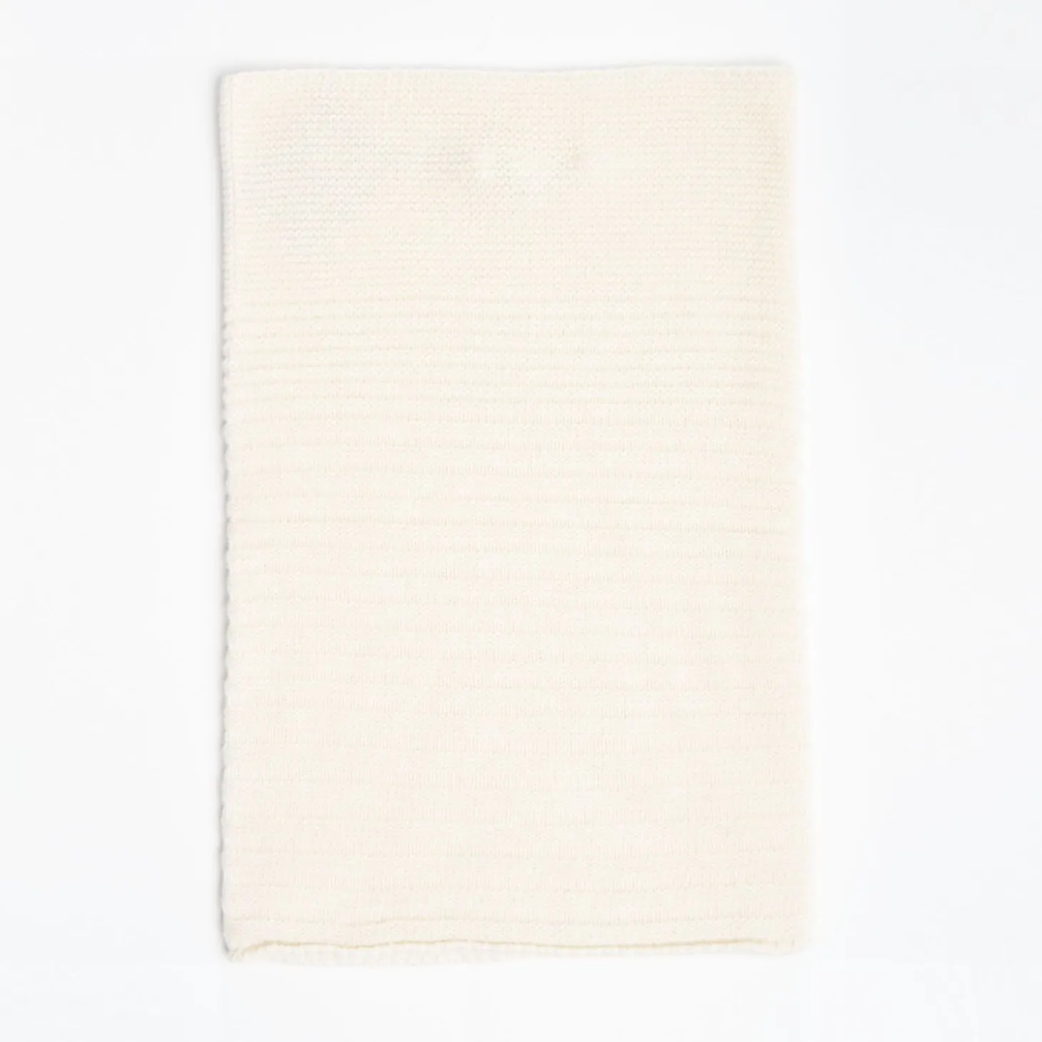 Beige Cashmere Tubular Neck Warmer