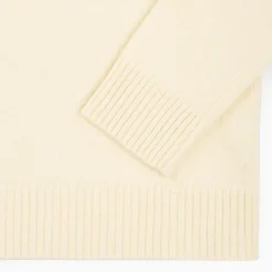 Beige Cashmere Turtleneck