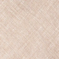 Beige Sartorial Linen And Cotton Tie Solid Color
