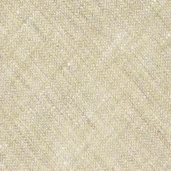 Beige Sartorial Linen And Cotton Tie - Solid Color
