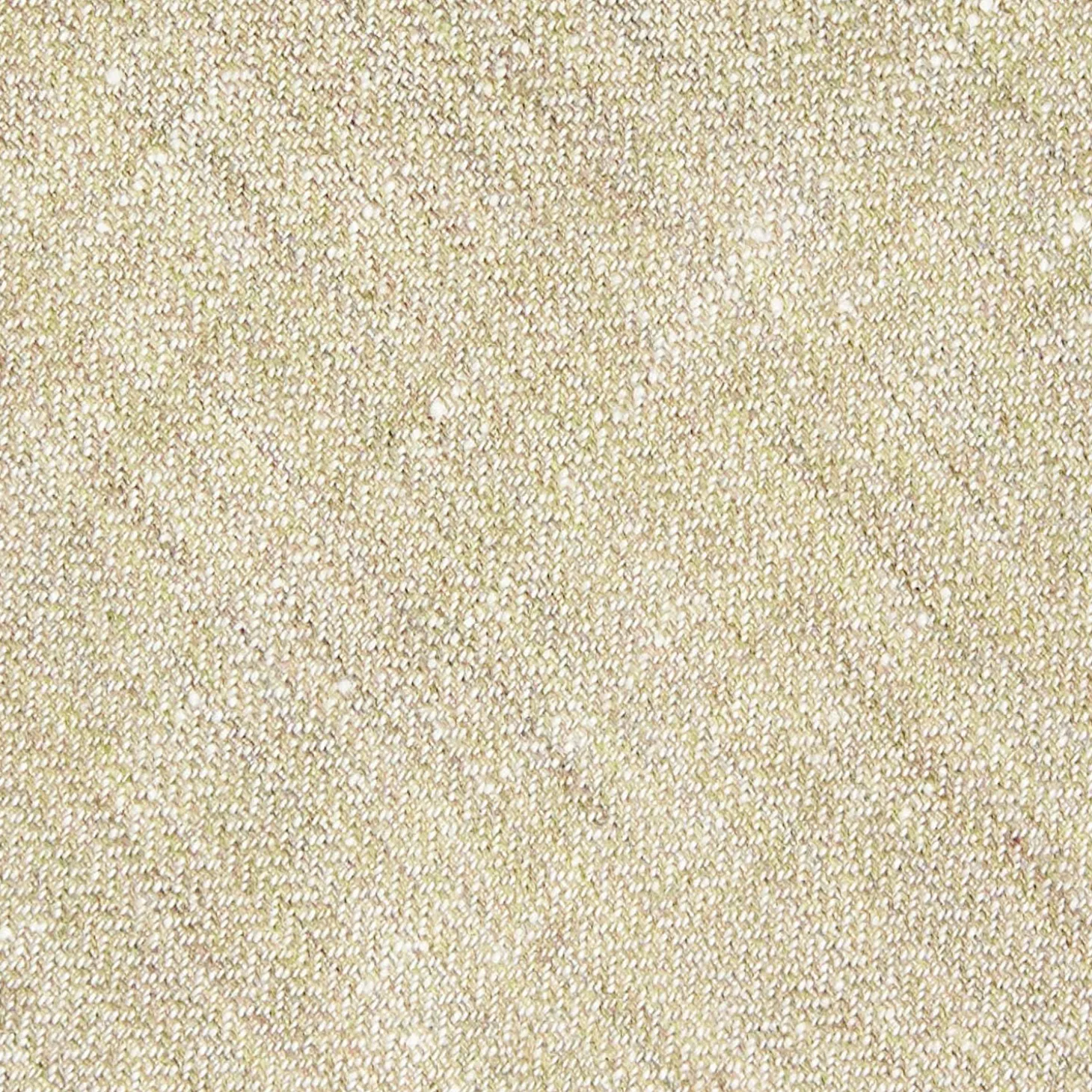 Beige Sartorial Linen And Cotton Tie - Solid Color