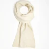 Beige Solid Cashmere Neck Warmer