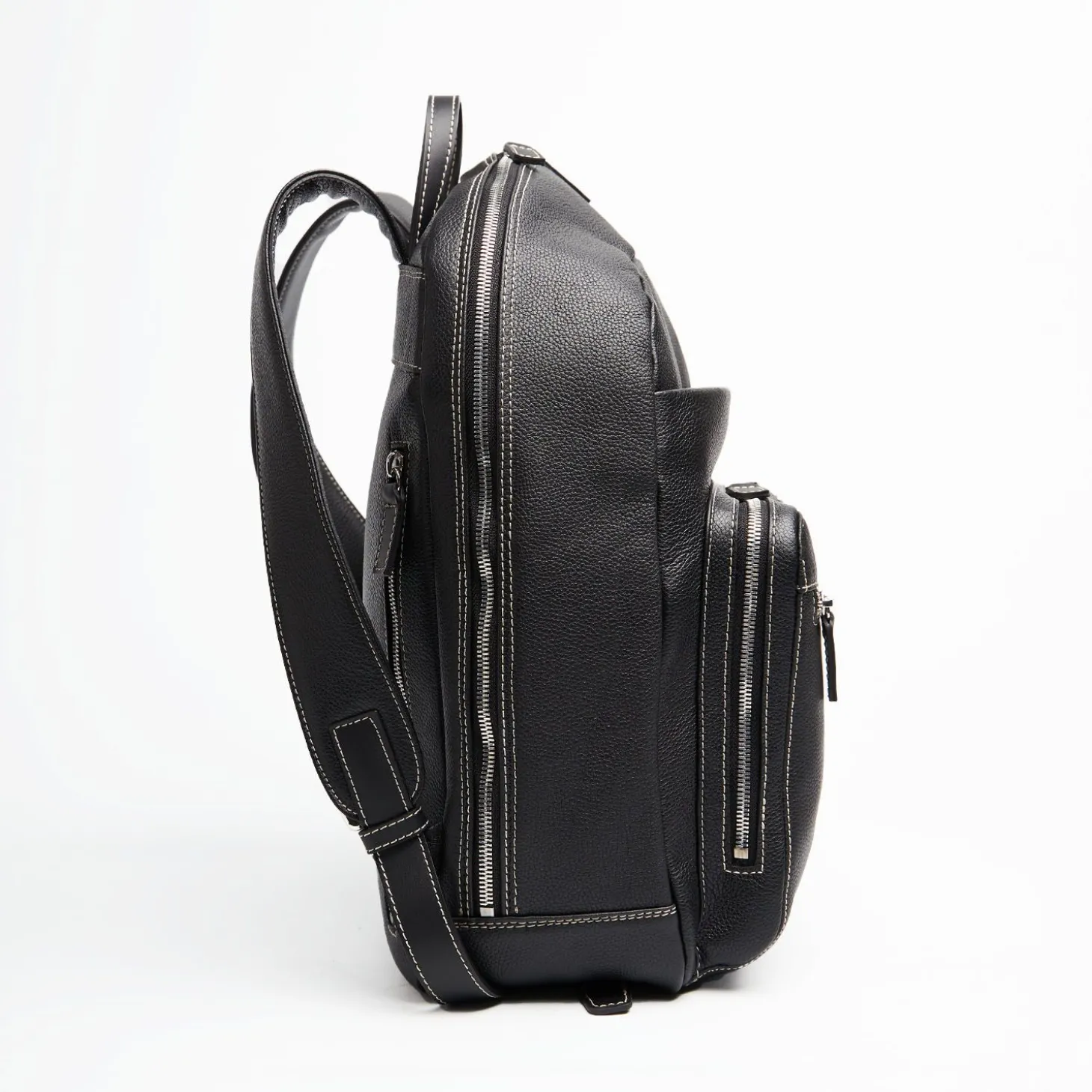 Black Leather Back Pack
