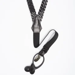 Black Leather Braces