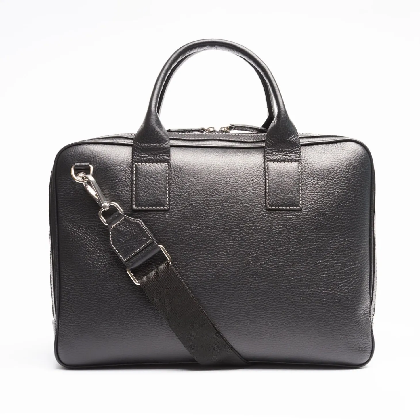 Black Leather Briefcase