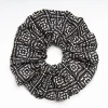Black Silk Scrunchie - Archivio Pattern