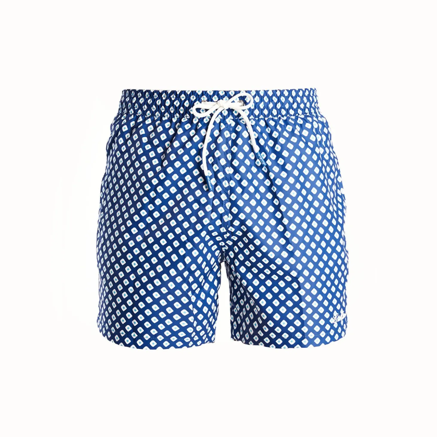 Blu Baby Swim Shorts - Large Flower Pattern