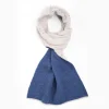 Blue And Grey Dots Cashmere Neck Warmer