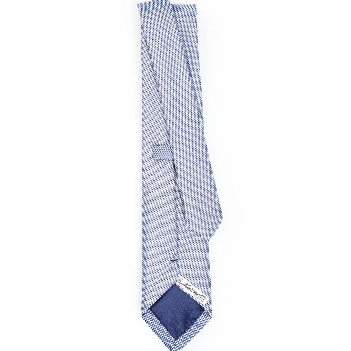 Blue Ceremonial Jacquard Silk Tie