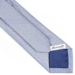 Blue Ceremonial Jacquard Silk Tie