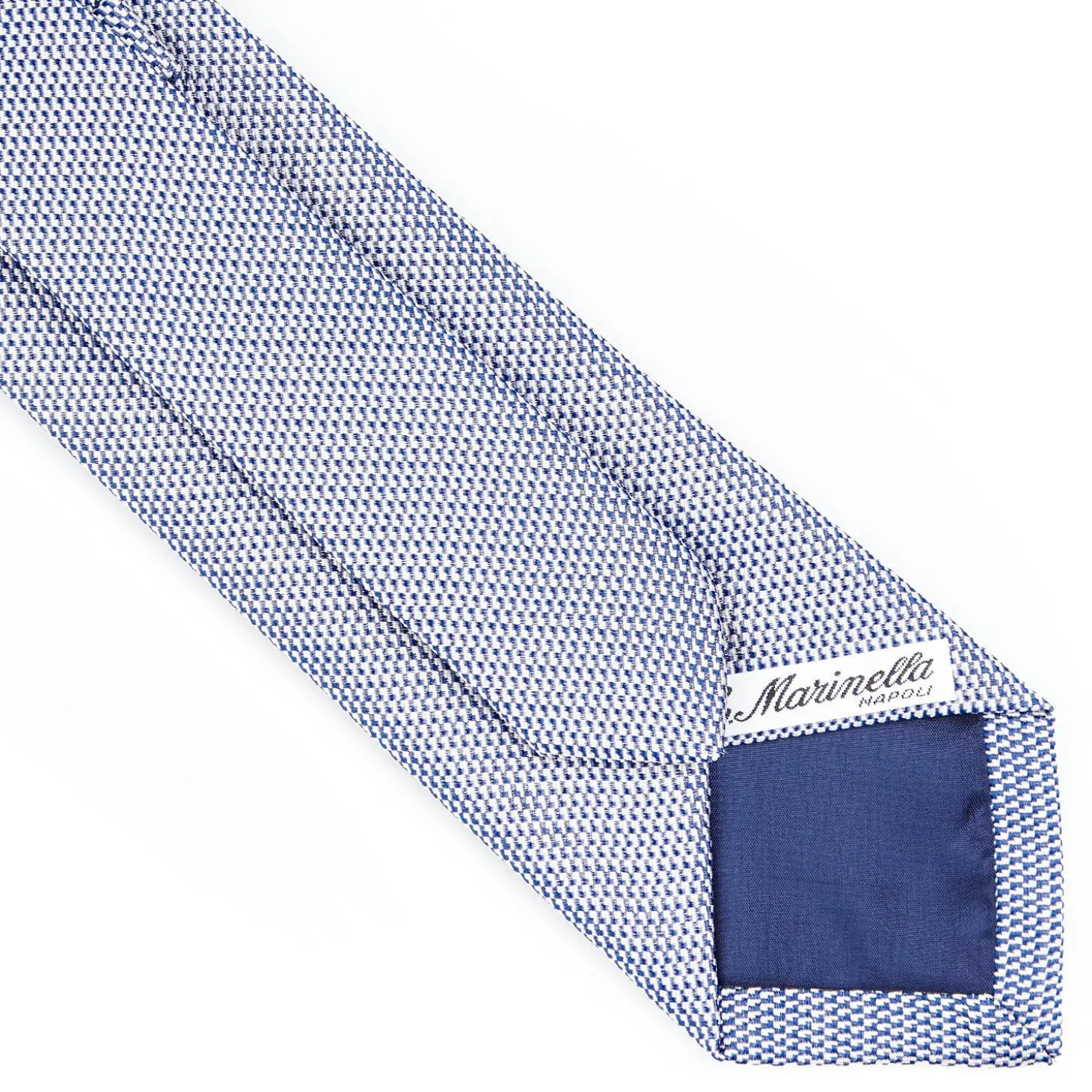 Blue Ceremonial Jacquard Silk Tie