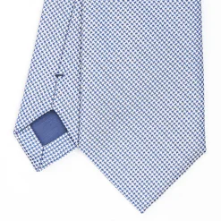 Blue Ceremonial Jacquard Silk Tie