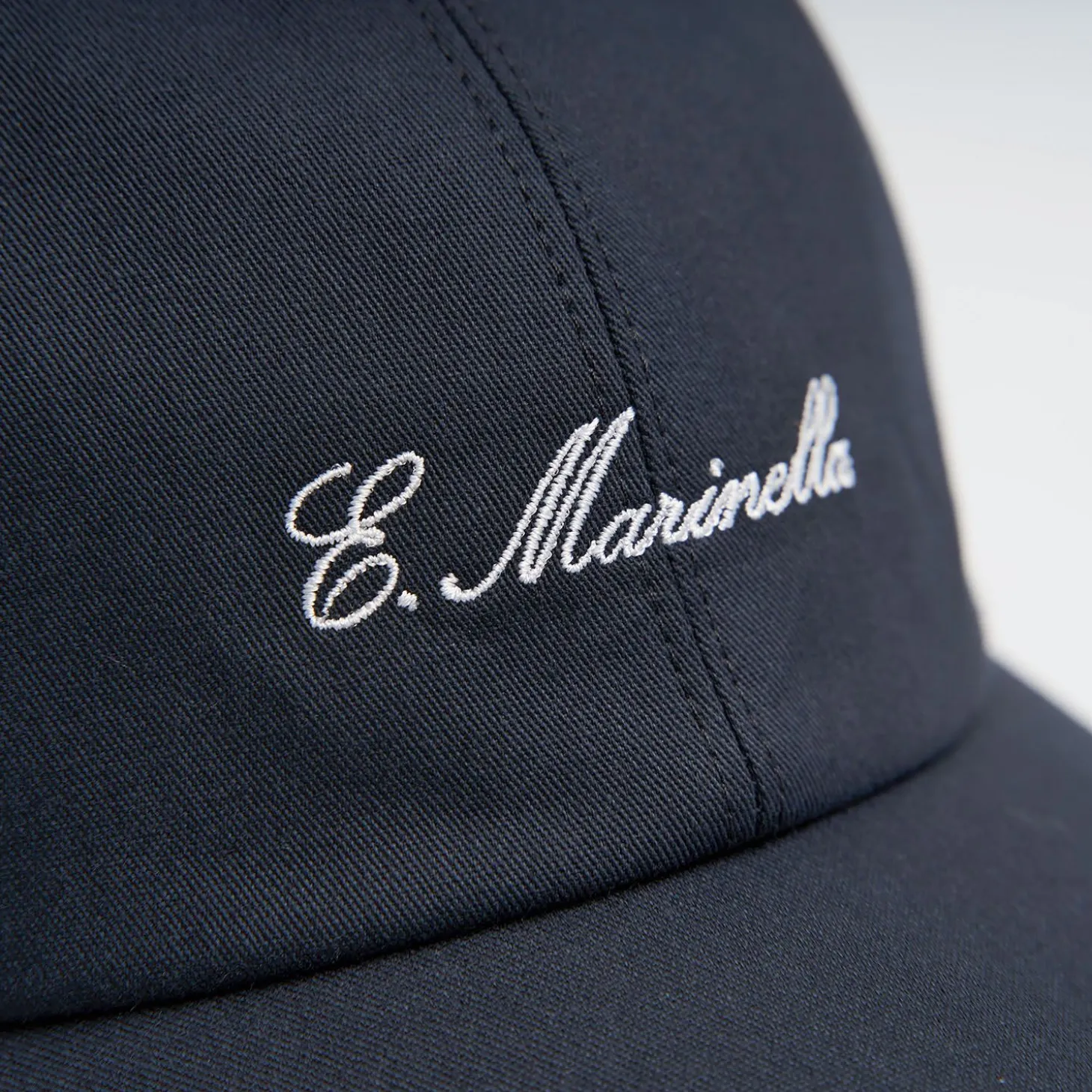 Blue Cotton Baseball Cap