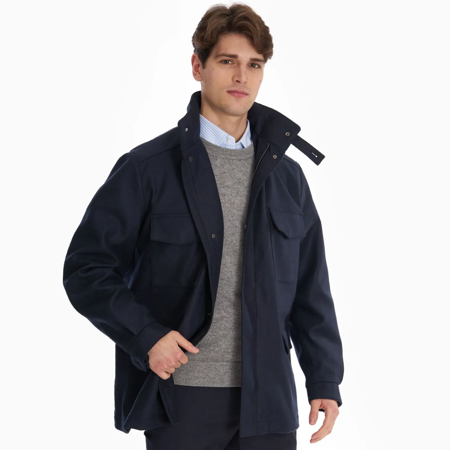 Blue Field Jacket