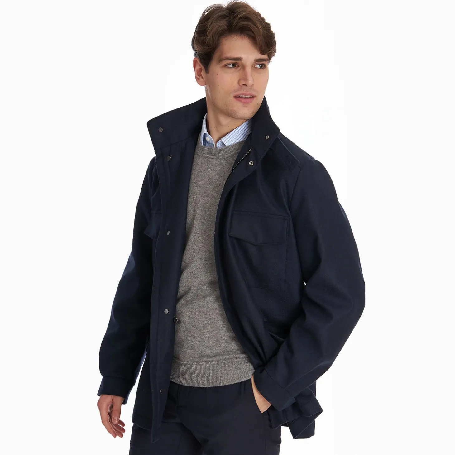 Blue Field Jacket