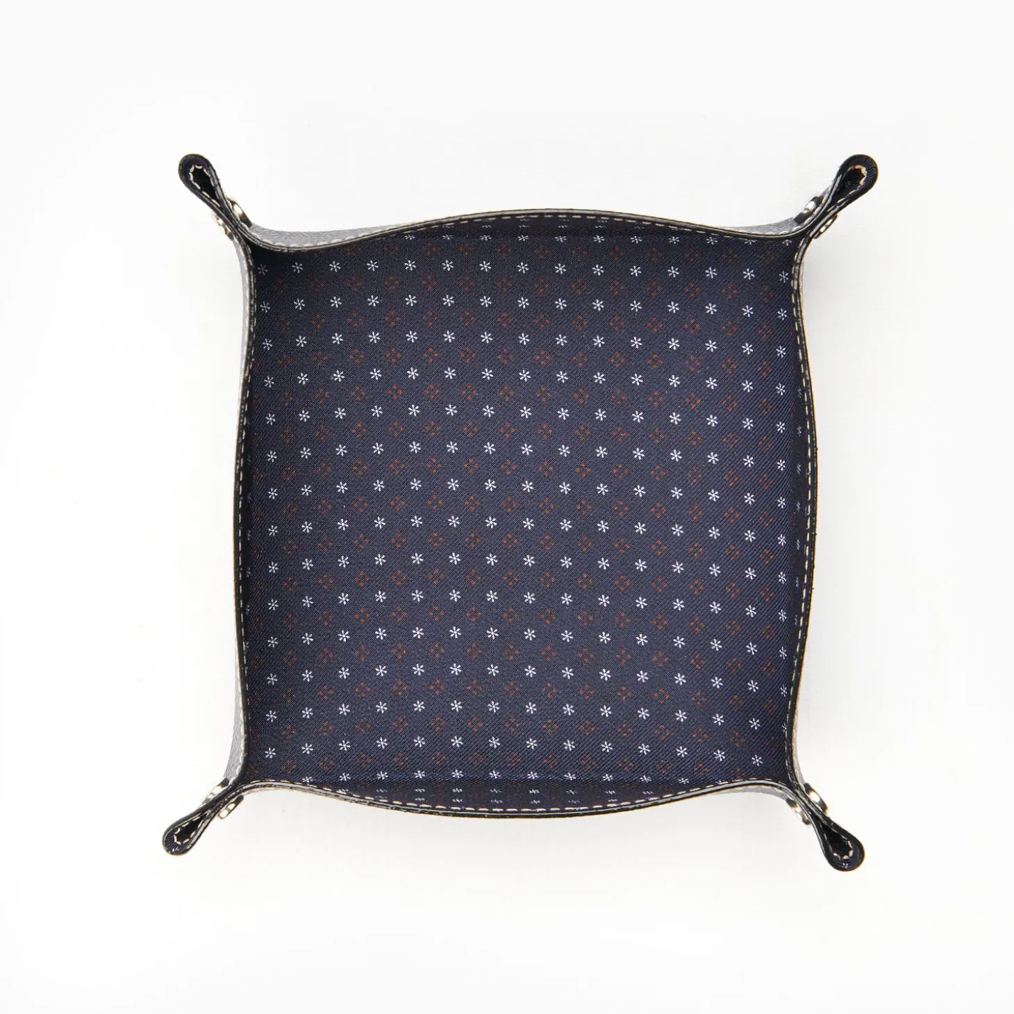 Blue Large Leather Vide00A0Poche