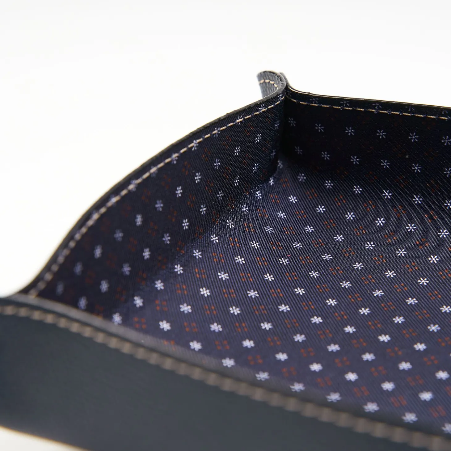Blue Large Leather Vide00A0Poche