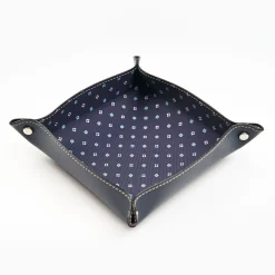 Blue Large Leather Vide00A0Poche