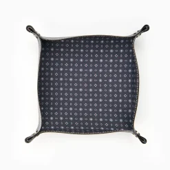 Blue Large Leather Vide00A0Poche