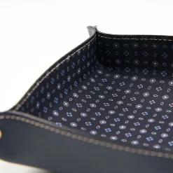 Blue Large Leather Vide00A0Poche