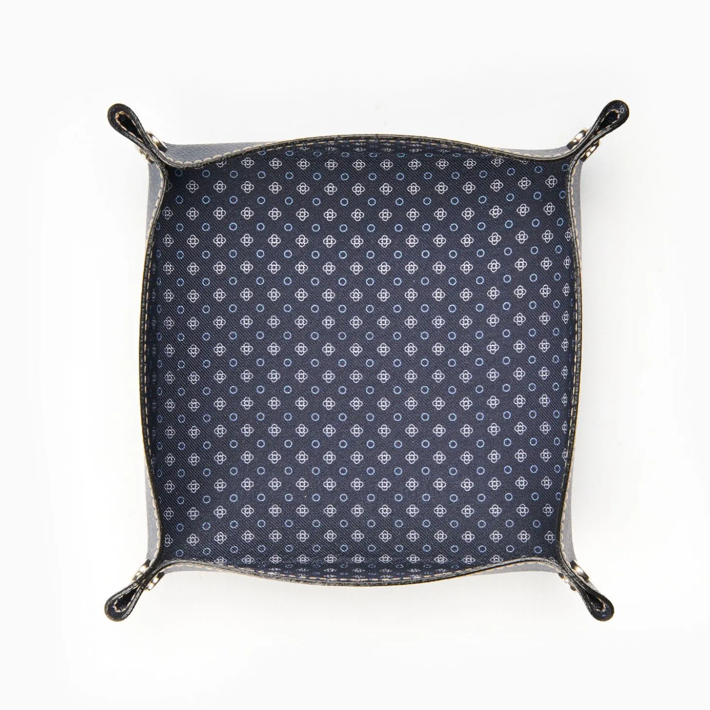 Blue Large Leather Vide00A0Poche