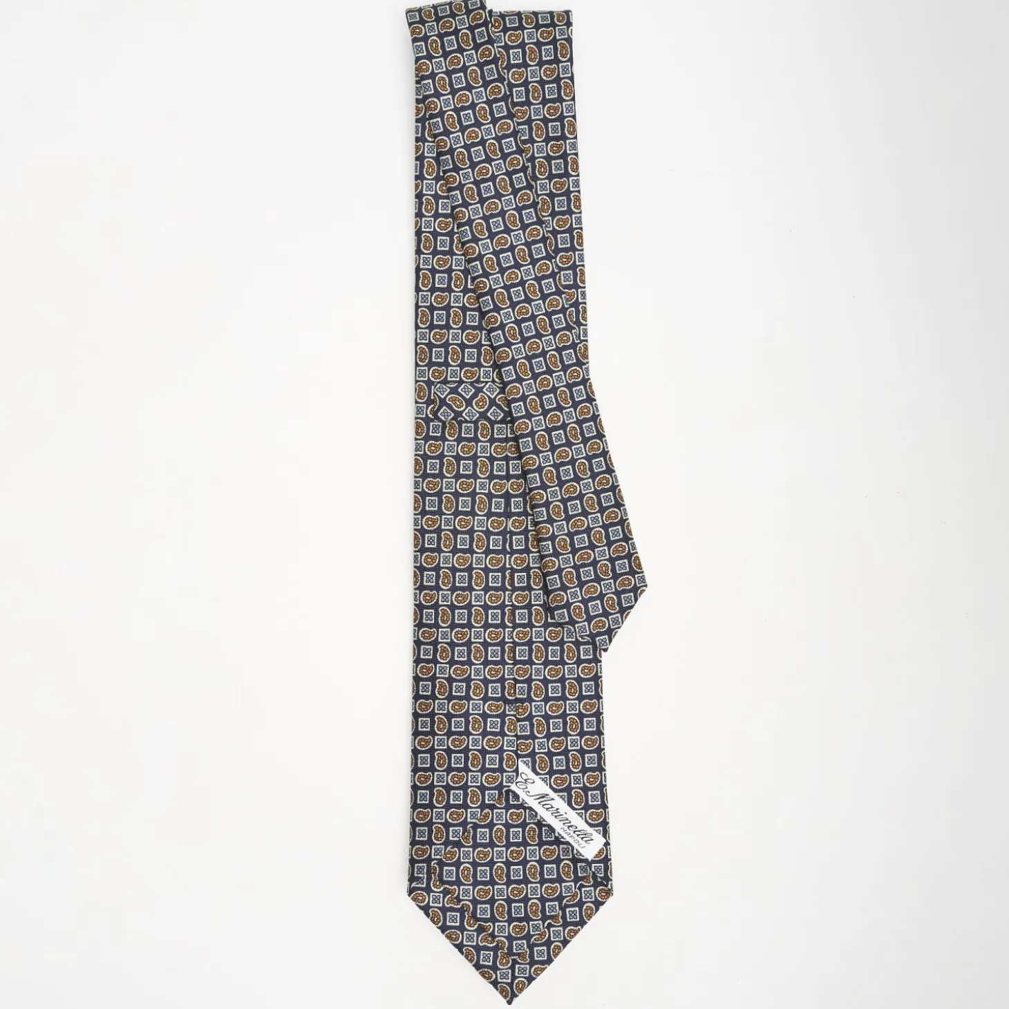 Blue Sartorial Classic Silk Tie - Paisley Pattern