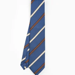 Blue Sartorial Striped Tie