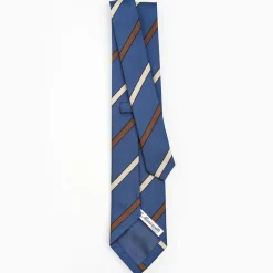 Blue Sartorial Striped Tie