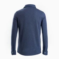 Blue Shirt In Cotton And Cashmere
