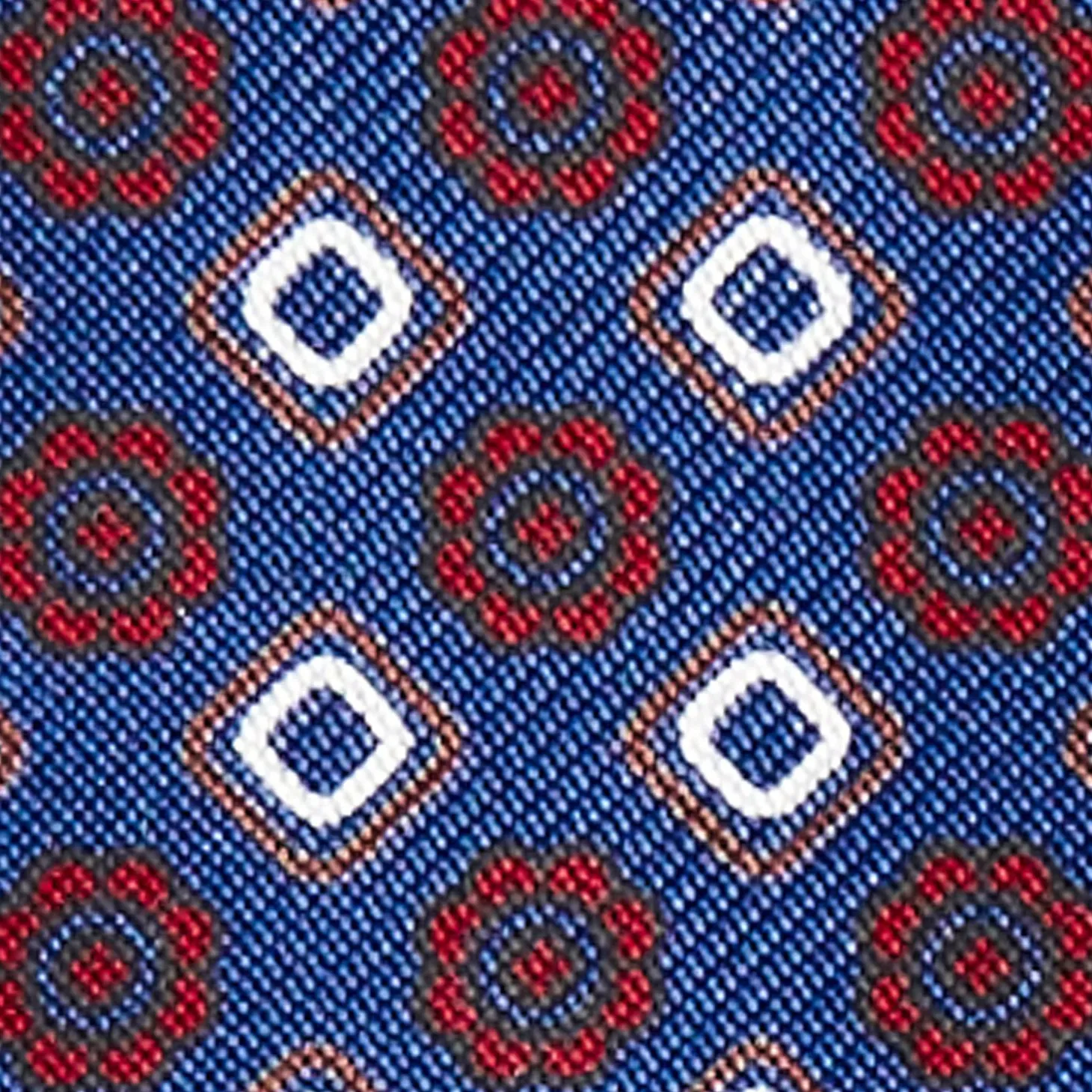 Blue Silk Glasses Case