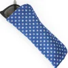 Blue Silk Glasses Case