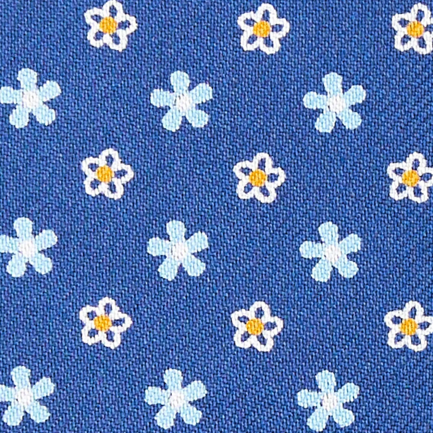 Blue Silk Glasses Case
