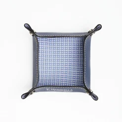 Blue Small Leather Vide00A0Poche