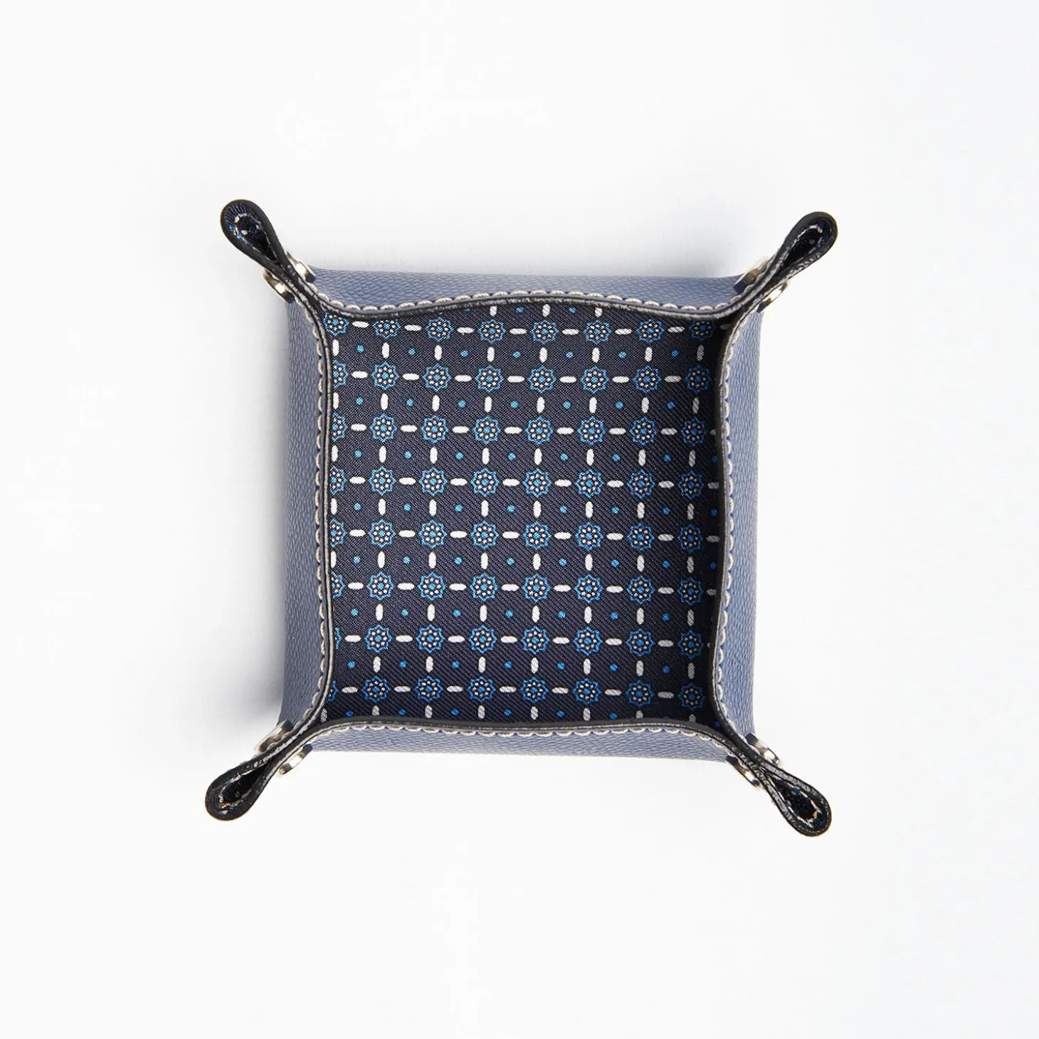 Blue Small Leather Vide00A0Poche
