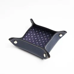 Blue Small Leather Vide00A0Poche