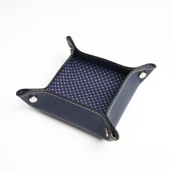 Blue Small Leather Vide00A0Poche