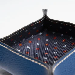 Blue Small Leather Vide00A0Poche