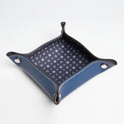 Blue Small Leather Vide00A0Poche