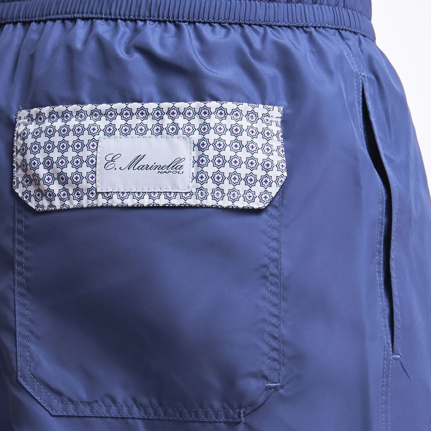 Blue Swim Short - Plain Colour
