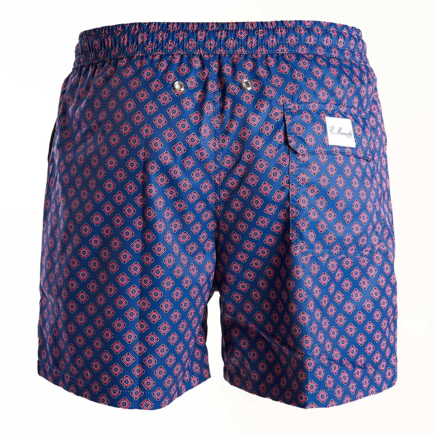 Blue Swim Shorts - Large Patterns