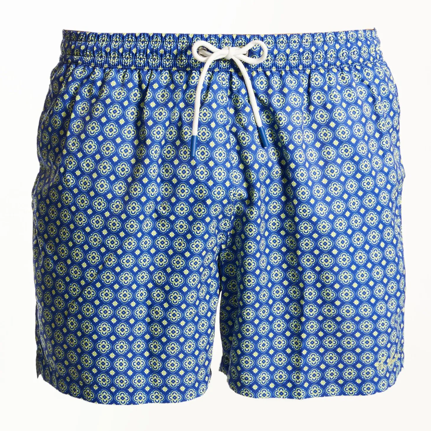 Blue Swim Shorts- Large Patterns