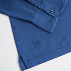 Bluette Jersey Long Sleeve Polo Shirt