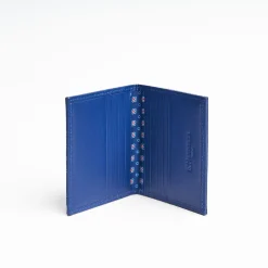 Bluette Leather Folding Card Holder - 10 Compartments