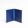 Bluette Leather Folding Card Holder - 10 Compartments