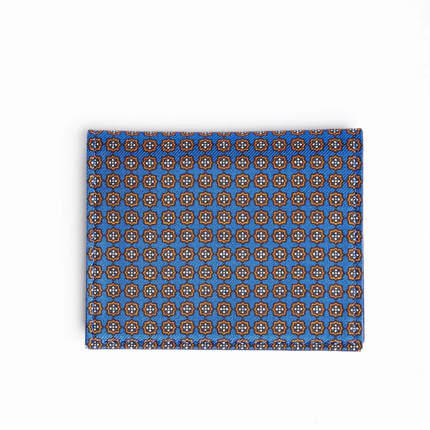 Bluette Leather Folding Card Holder - 10 Compartments
