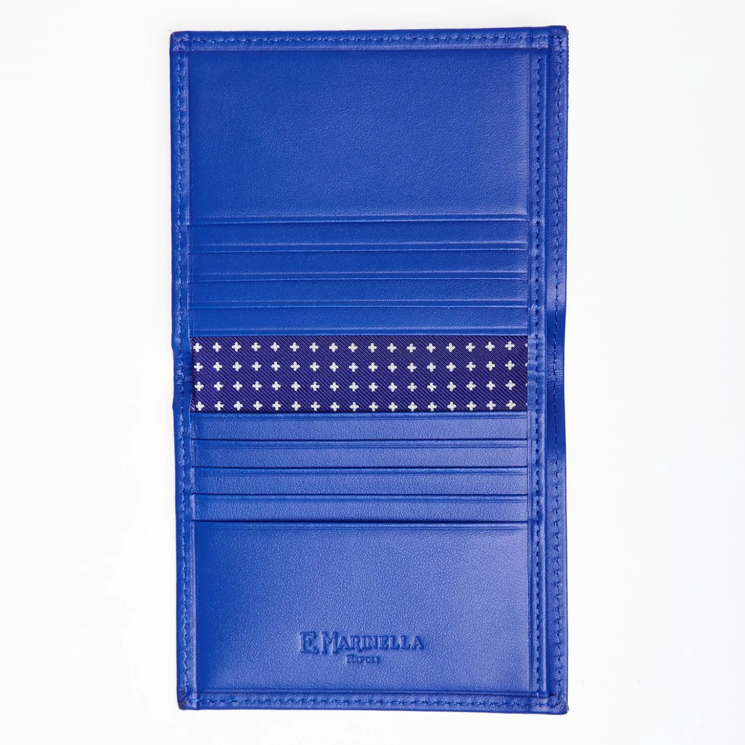 Bluette Small Wallet In Silk And Leather