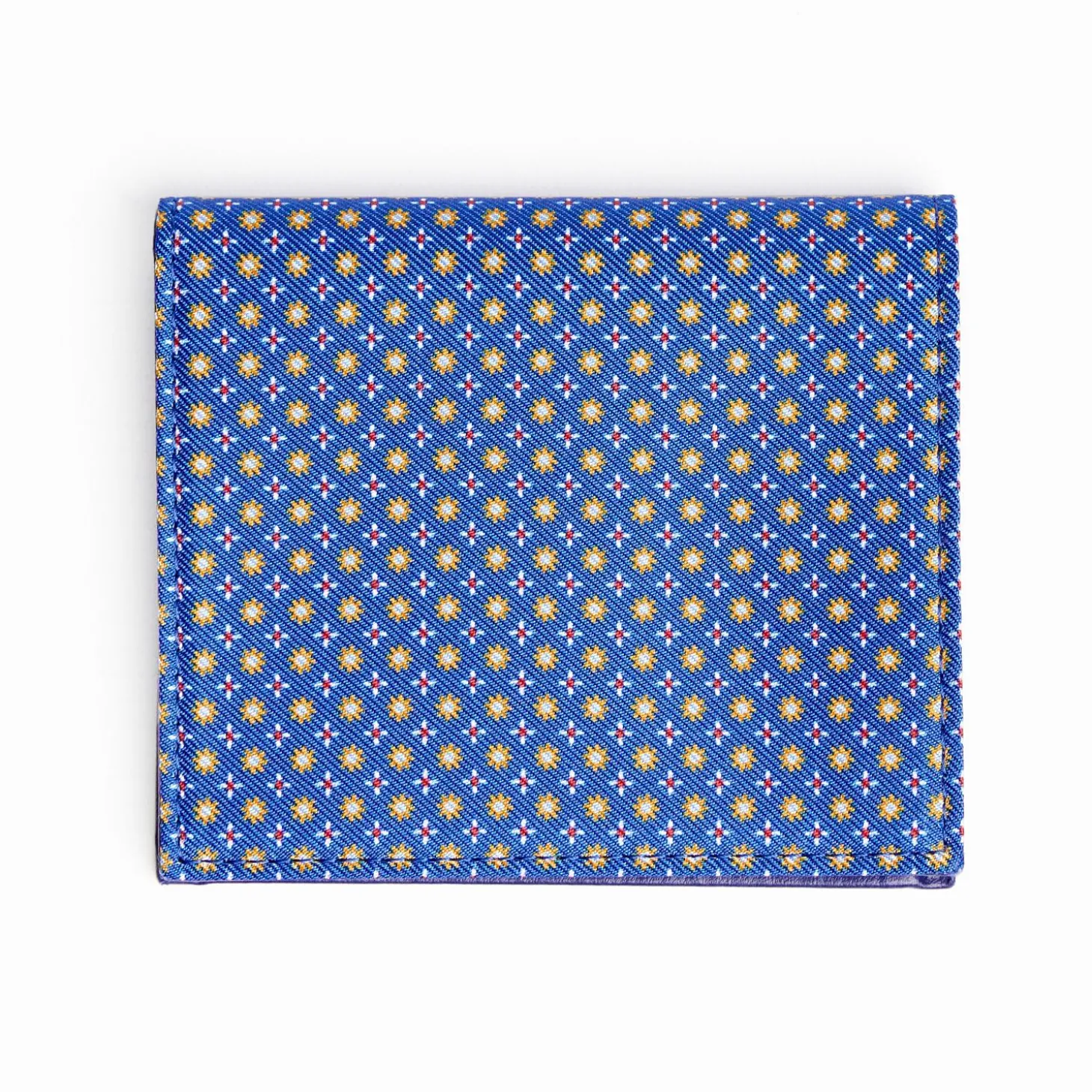 Bluette Small Wallet In Silk And Leather